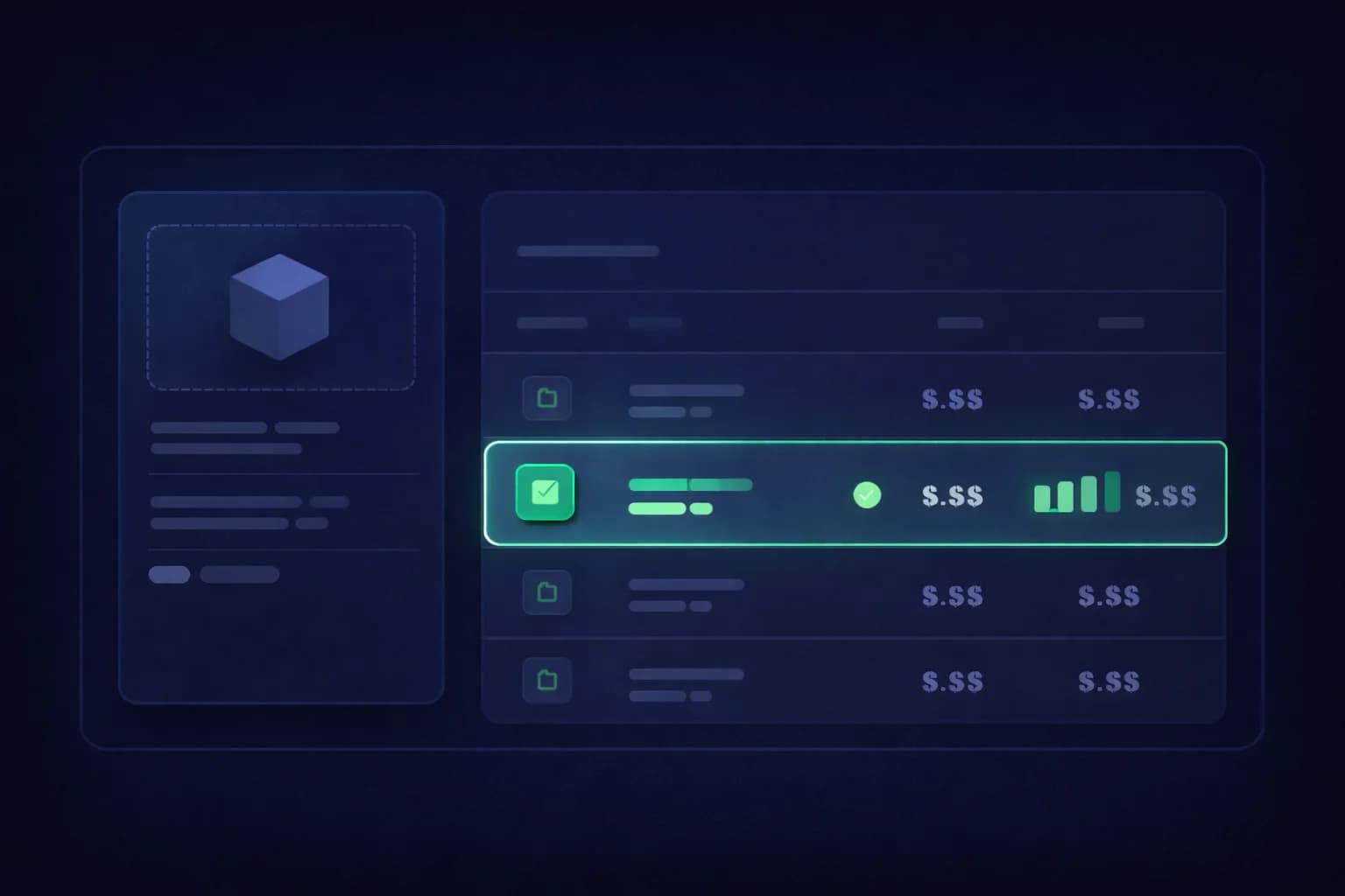 Profit calculator breakdown showing Buy Box price, Amazon fees, cost per unit, final margin