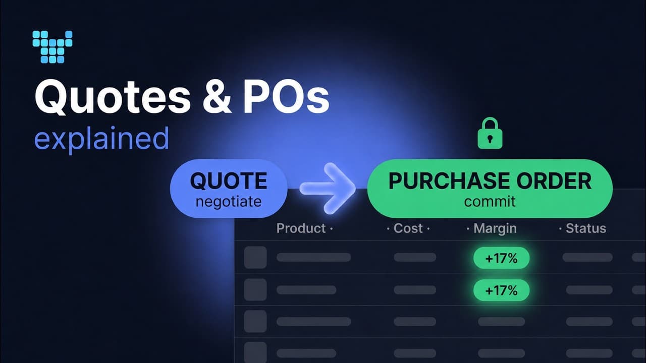 Quotes & Purchase Orders lesson video thumbnail